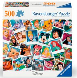 RAVENSBURGER CASSE-TÊTE 500 PIÈCES - PORTRAITS DISNEY #12001558